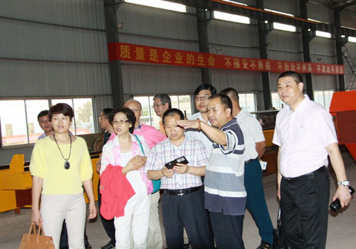 廣州市徽商促進會貴賓及惠州市徽商會領導蒞臨我司參觀指導